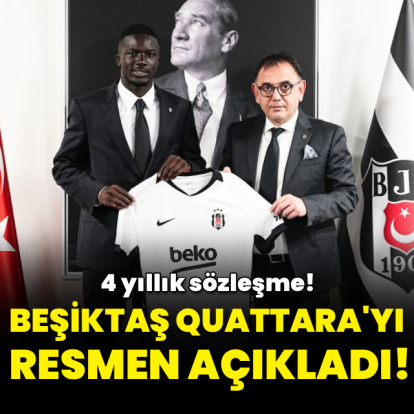 Beşiktaş, transferi resmen açıkladı!