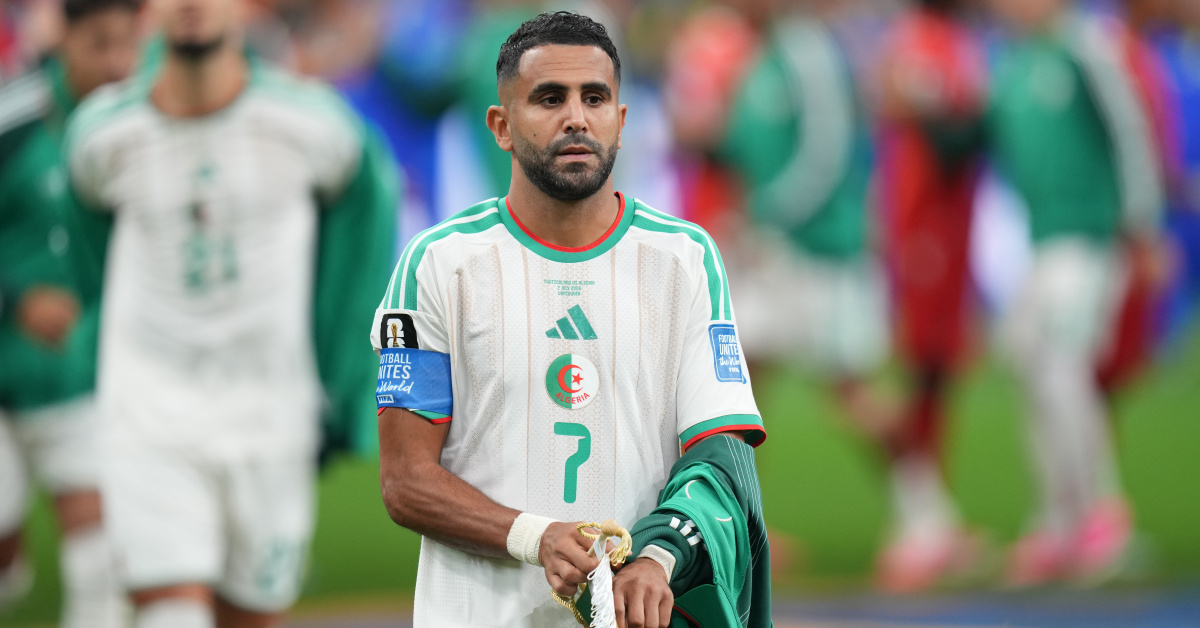 Mahrez'den milli takıma veda!