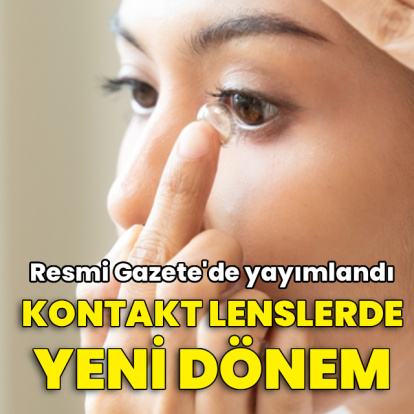 Kontakt lens satışında yeni dönem