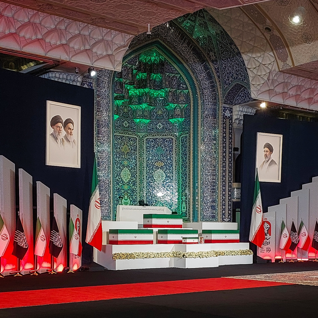 Hamaney'e veda hazırlığı