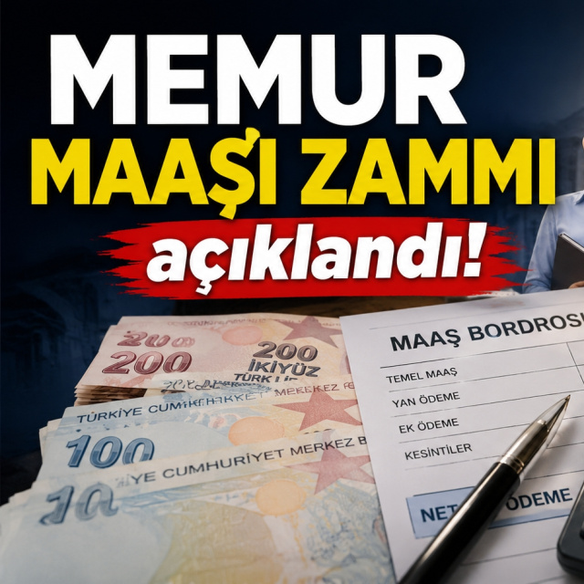 Memur zammı açıklandı!