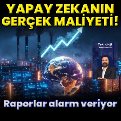 Yapay zekanın gerçek maliyeti!