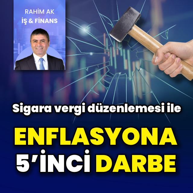 Enflasyona 5'inci darbe
