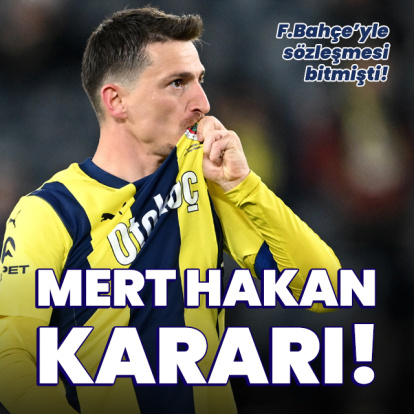 Fenerbahçe'de Mert Hakan Yandaş kararı!