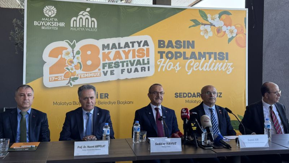 Malatya 28. Kayısı Festivali hazırlıkları başladı
