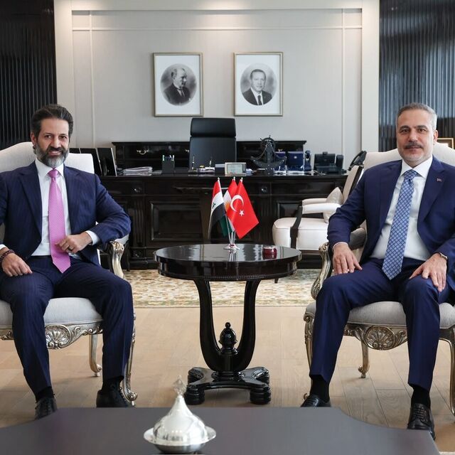 Bakan Fidan, Kubat Talabani ile görüştü