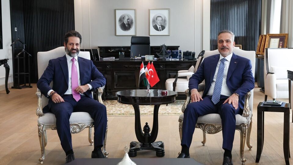 Bakan Fidan, Kubat Talabani ile görüştü