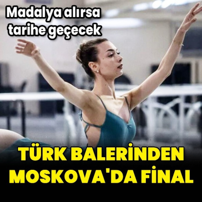 Türk balerinden Moskova'da final