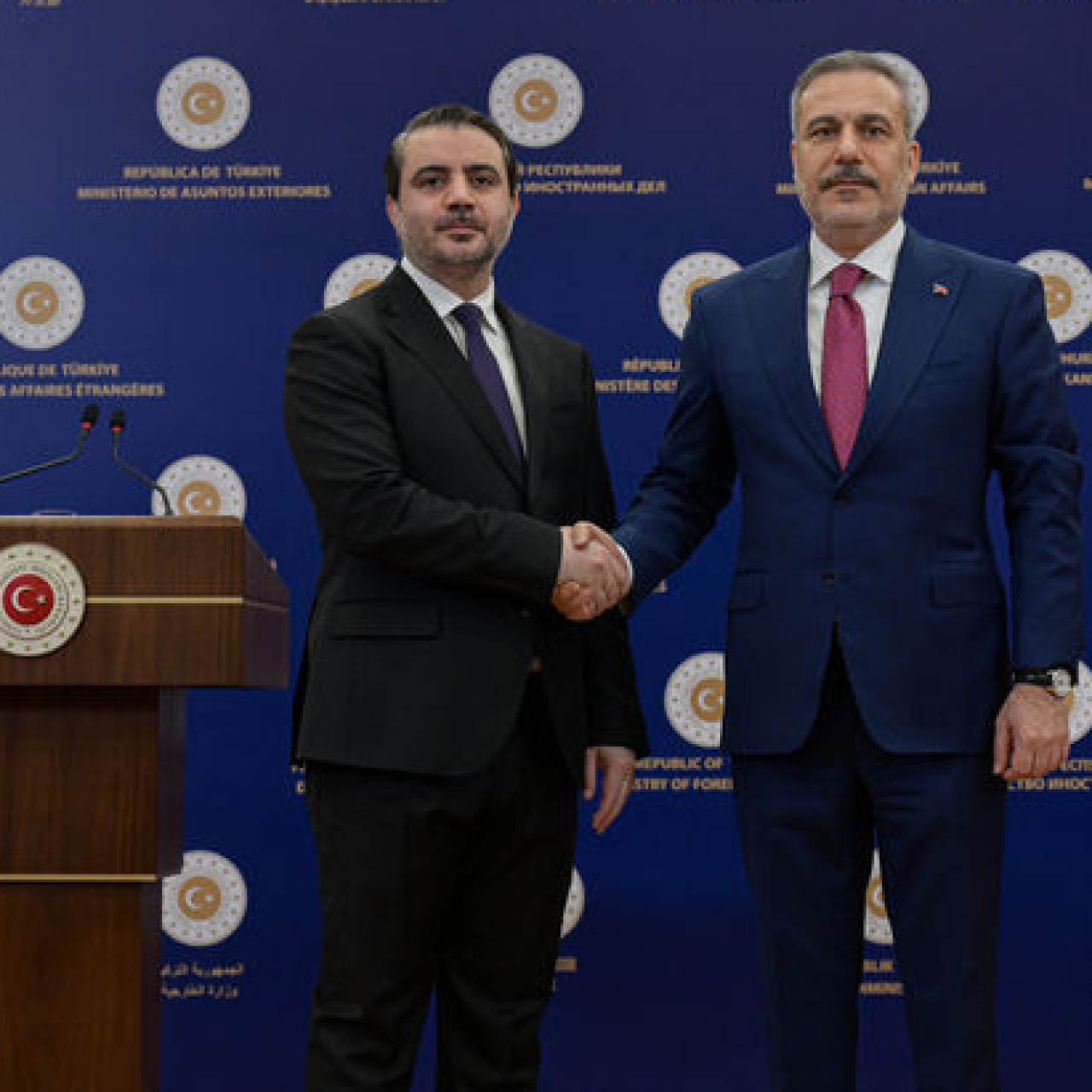 Bakan Fidan, Suriyeli mevkidaşı ile görüştü