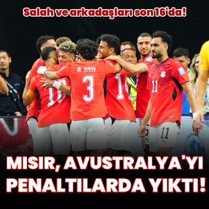 Mısır, Avustralya'yı penaltılarda yıktı!