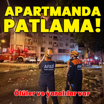 Tekirdağ'da apartmanda patlama: 2 ölü, 5 yaralı