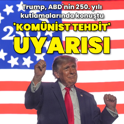 ABD'de 250. yıl kutlamaları: Trump'tan "komünist tehdit" uyarısı