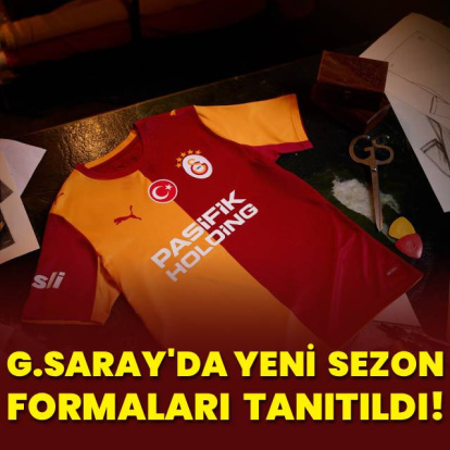 G.Saray'da yeni sezon formaları tanıtıldı!