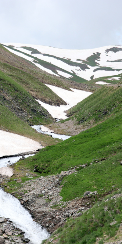 Temmuzda yaz ve kış bir arada