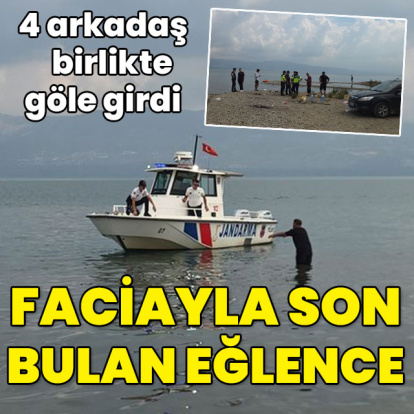 4 arkadaş göle girdi... Eğlence faciayla bitti!