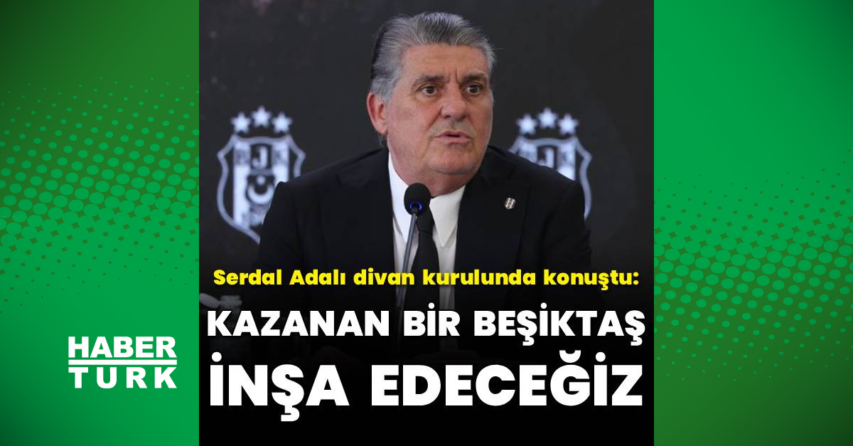 Kazanan bir Beşiktaş inşa edeceğiz