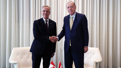 Cumhurbaşkanı Erdoğan, Carney ile görüştü
