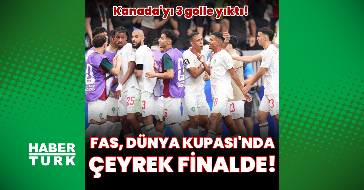 Fas, Dünya Kupası'nda Çeyrek Finale Yükseldi
