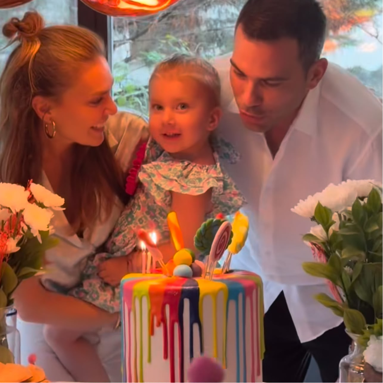 Aslı Enver'in kızı 3 yaşına girdi