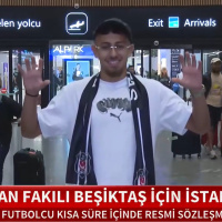 İlhan Fakılı, Beşiktaş için İstanbul'da!