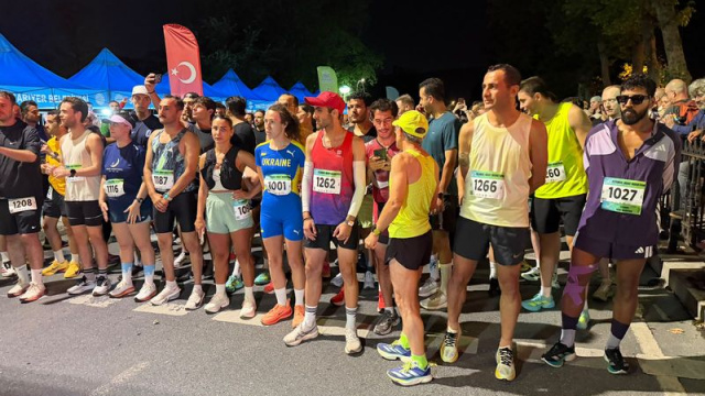 Sarıyer'de Türkiye'nin ilk gece maratonu
