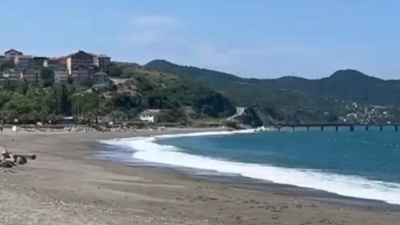 Zonguldak'ta deniz yasağı