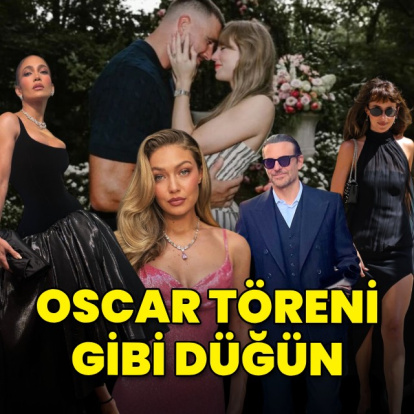 Düğüne ünlü akını