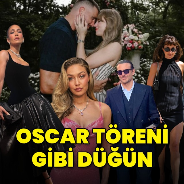 Düğüne ünlü akını