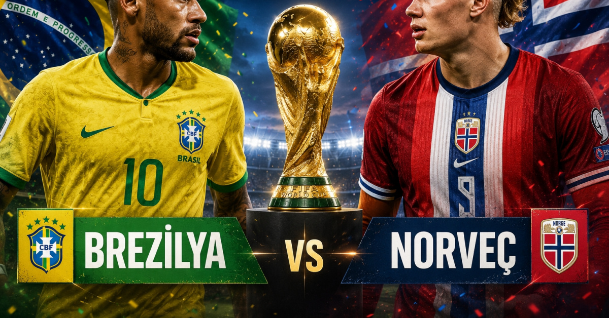 Brezilya - Norveç maçı ne zaman?