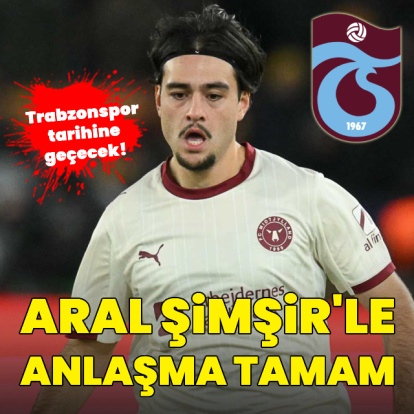 Trabzonspor, Aral Şimşir'le anlaştı!