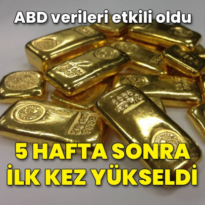 5 haftanın ardından ilk yükseliş