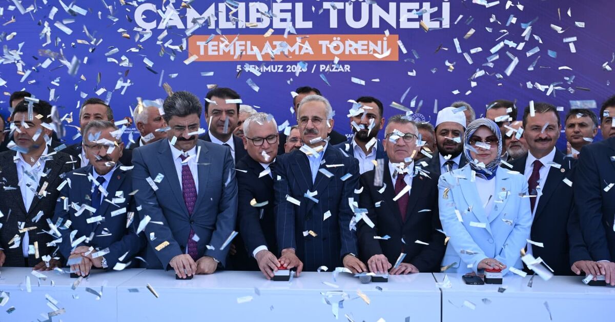 Çamlıbel Tüneli 13 virajı baypas edecek