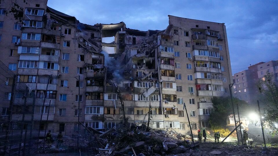 Kiev'e hava saldırısı