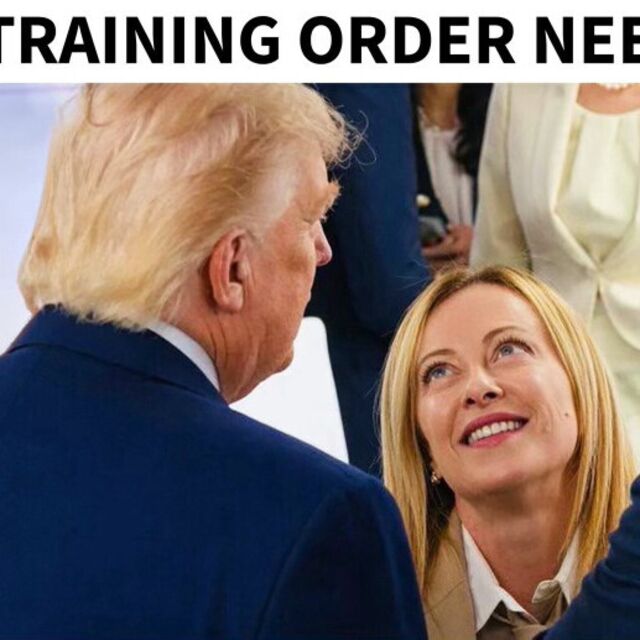 Trump'tan bir kez daha 'Meloni' paylaşımı