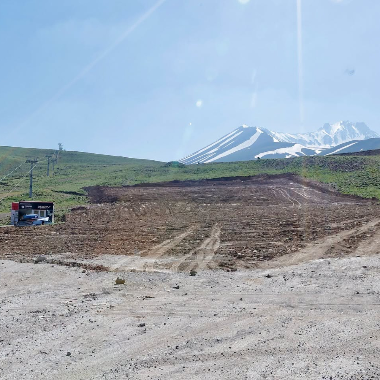 Erciyes'in Develi Kapısı'na yürüyen bant haber görseli