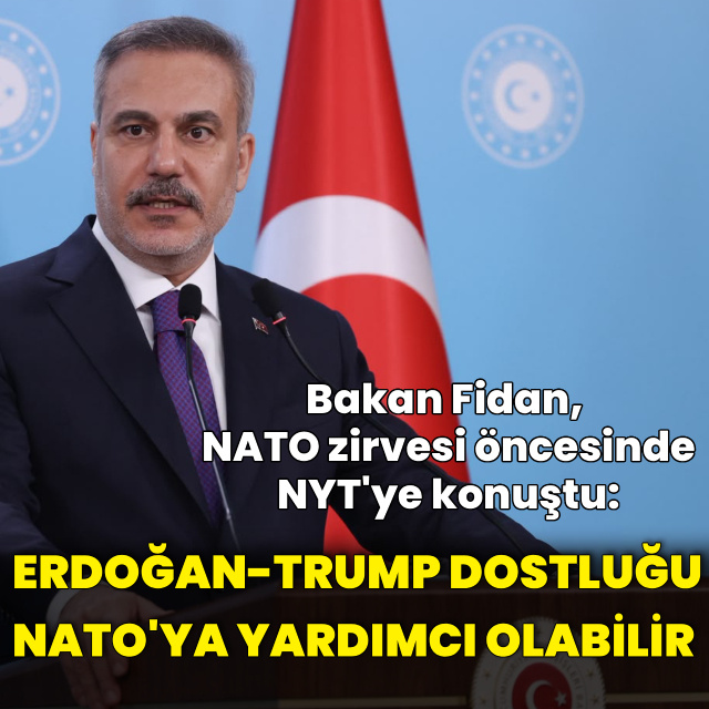 Bakan Fidan NYT'ye konuştu