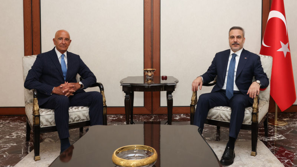 Bakan Fidan, ABD Büyükelçisi Barrack'la görüştü