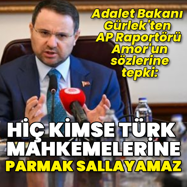 Bakan Gürlek'ten yargı bağımsızlığı mesajı