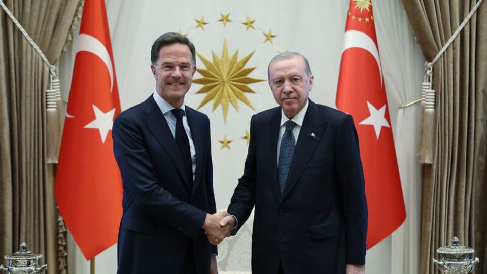 Cumhurbaşkanı Erdoğan, Rutte ile görüştü