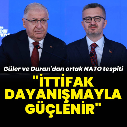 "İttifak dayanışmayla güçlenir"