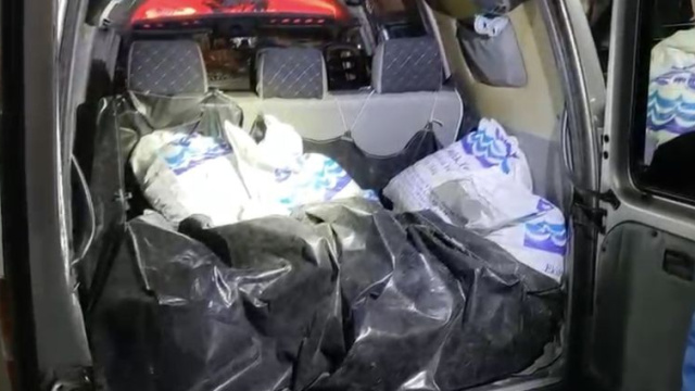 Samsun'da kaçak avlanan midye ele geçirildi