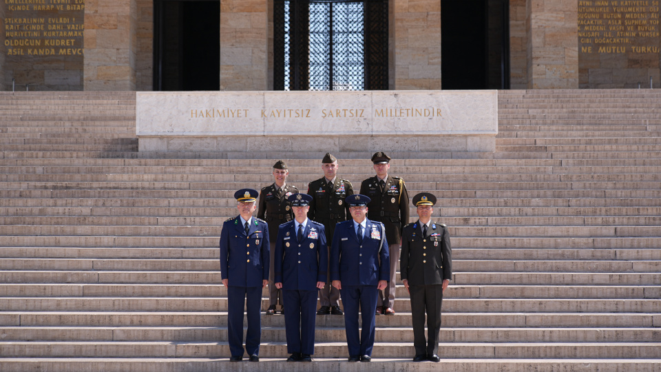 ABD Genelkurmay Başkanı Anıtkabir'de