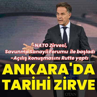 Ankara'daki NATO Zirvesi Savunma Sanayii Forumu ile başladı