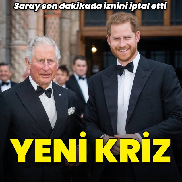 İzni son anda iptal edildi