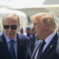 Ankara'daki ilk konuşmada Air Force One diyaloğu