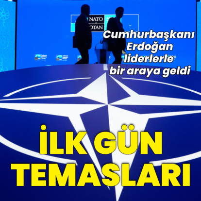 Cumhurbaşkanı Erdoğan'ın NATO temasları
