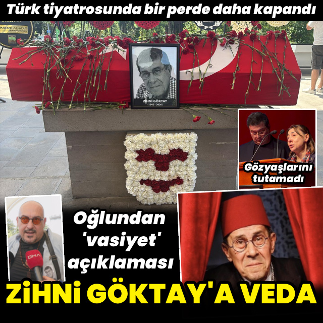 Zihni Göktay'a veda