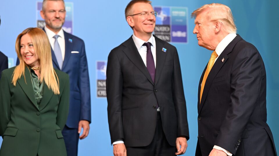 Meloni ve Trump aynı karede