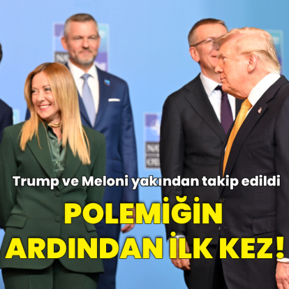 Meloni ve Trump aynı karede