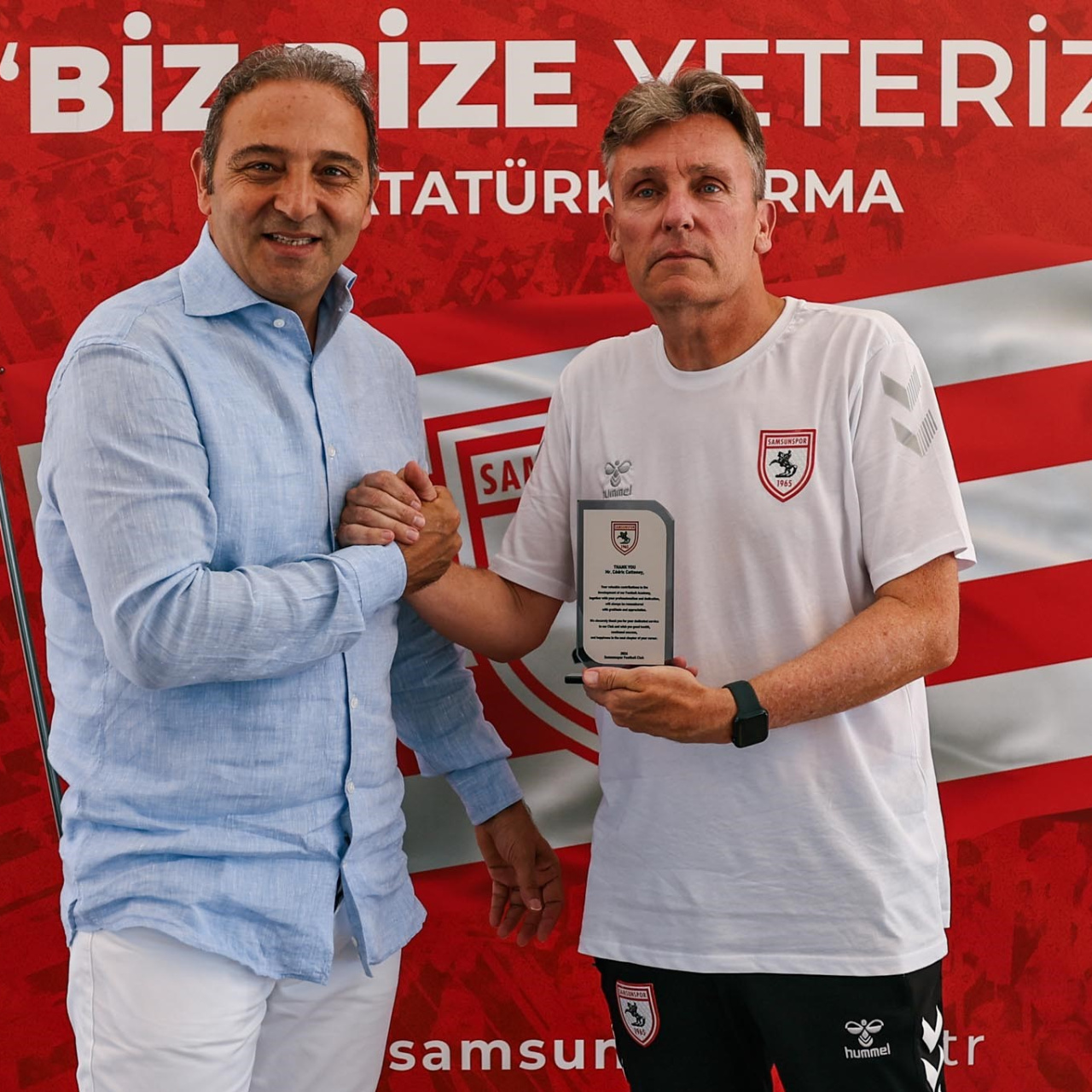 Samsunspor, Cédric Cattenoy ile vedalaştı!